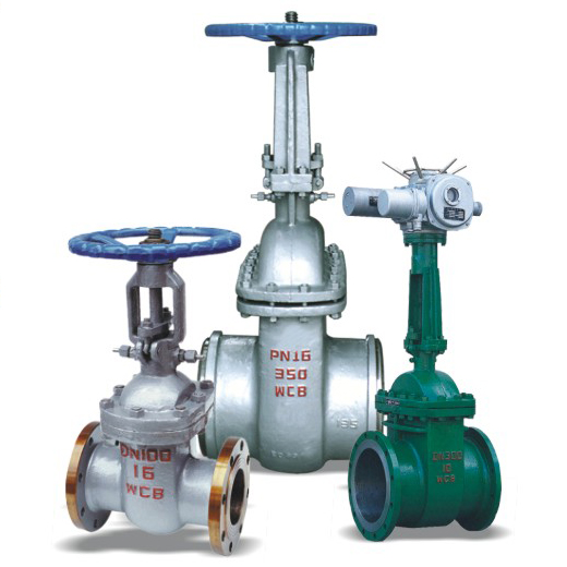 Water seal gate valves