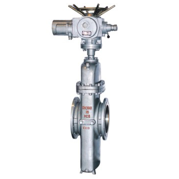 Without diversion hole plate gate valve