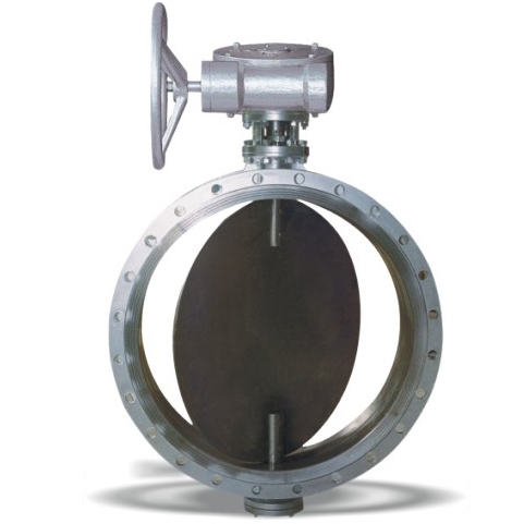 Ventilation butterfly valve