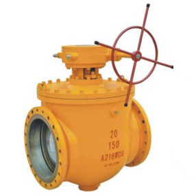 The top half of an eccentric valve
